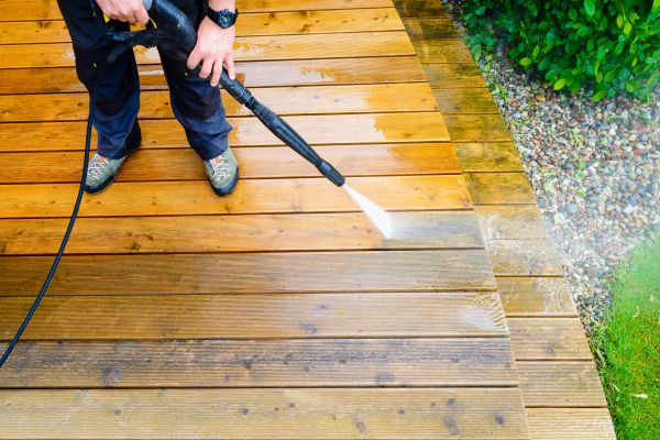 Deck Power Washing in Cherry Hill