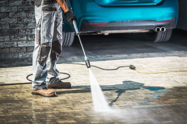 Driveway Pressure Washing in Cherry Hill