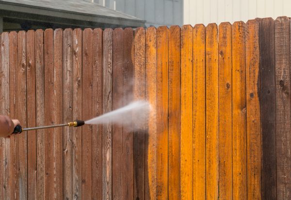 Fence Power Washing in Cherry Hill