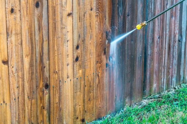 Fence Pressure Washing in Cherry Hill