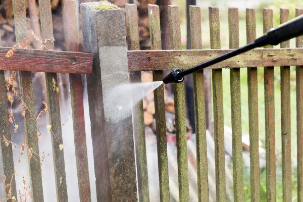 Fence Dirt Removal in Cherry Hill
