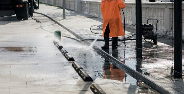 Parking Lot Pressure Washing Service