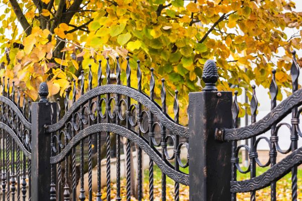 Wrought Iron Fence Washing in Cherry Hill