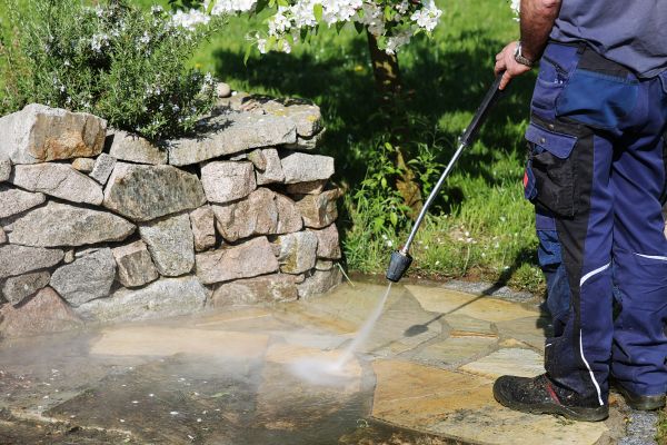 Stone Pressure Washing in Cherry Hill