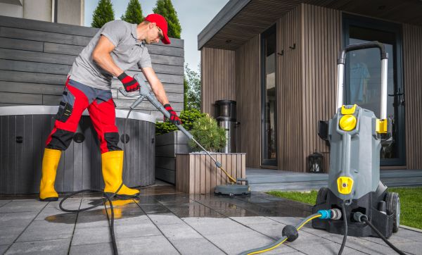 Concrete Patio Washing in Cherry Hill