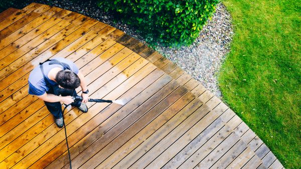 Deck Pressure Cleaning in Cherry Hill