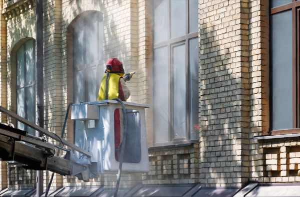 Brick Facade Cleaning in Cherry Hill