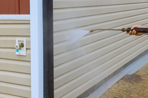 Townhouse Exterior Cleaning in Cherry Hill
