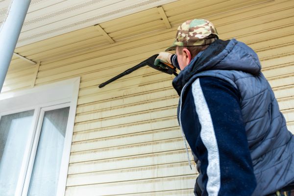 Vinyl Siding Pressure Cleaning in Cherry Hill