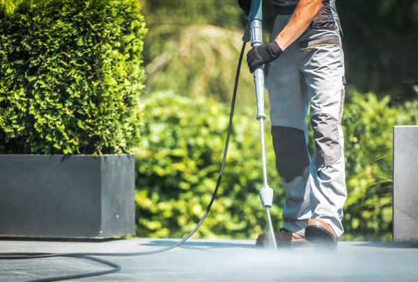 Patio Concrete Cleaning in Cherry Hill