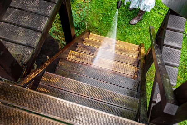 Wood Power Washing in Cherry Hill
